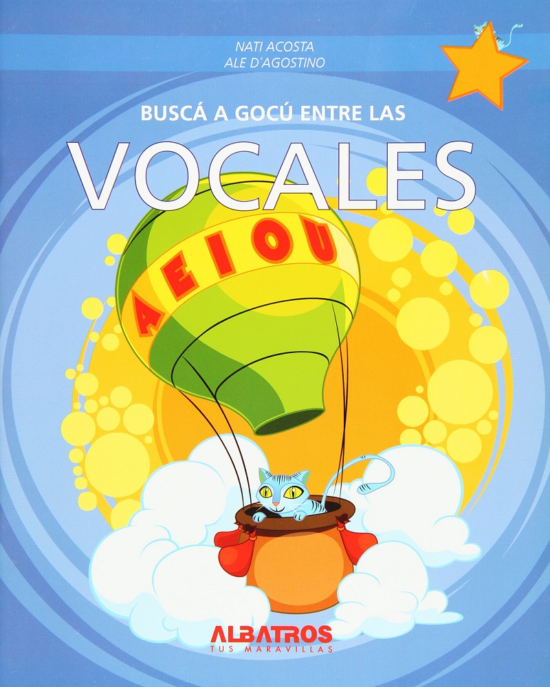 Libro: Busca a Gocú entre las vocales por Nati Acosta