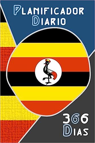 Planificador diario - 366 dias: Uganda Planificador diario página al día