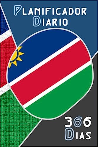 Planificador diario - 366 dias: Namibia Planificador diario página al día, de enero a diciembre