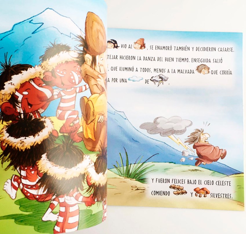 Libro: Blancanieves de la Tierra del Fuego, A leer pictogramas por Roberta Iannamico