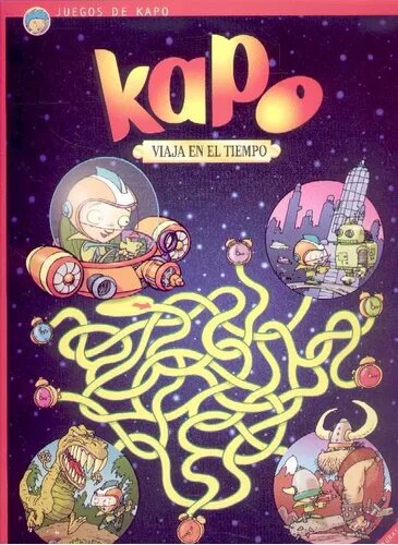 Libro: Kapo viaja en el tiempo por Vero Podesta