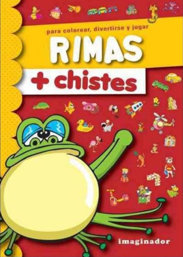 Libro: Rimas + chistes: Para colorear, divertirse y jugar por Adivinanzas