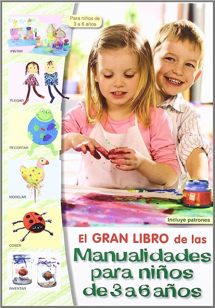 Libro: El gran libro de las manualidades para niños de 3 a 6 años por Eva Domingo