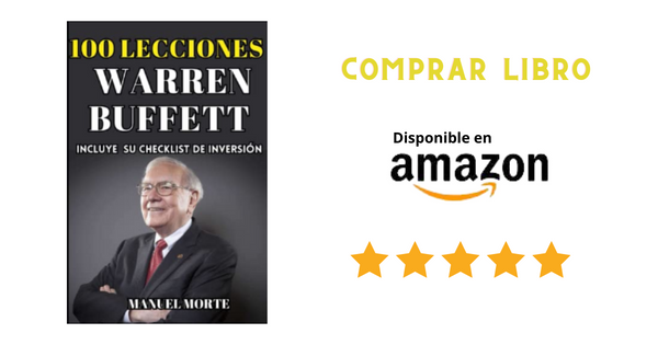 Comprar libro 100 LECCIONES DE WARREN BUFFETT en Amazon