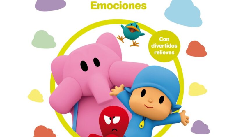 Libro: Pocoyo Emociones por Zinkia Entertainment, SA con divertidos relieves