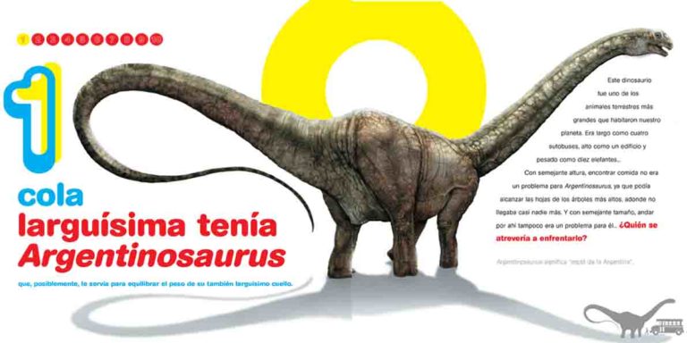 Libro: Dinosaurios del 1 Al 10 por Carla Baredes