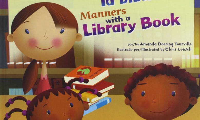 Libro: Comportamiento con libros de la biblioteca por Amanda Doering Tourville