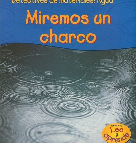 Libro: Detectives de materiales: Agua: Miremos un Charco por Angela Royston