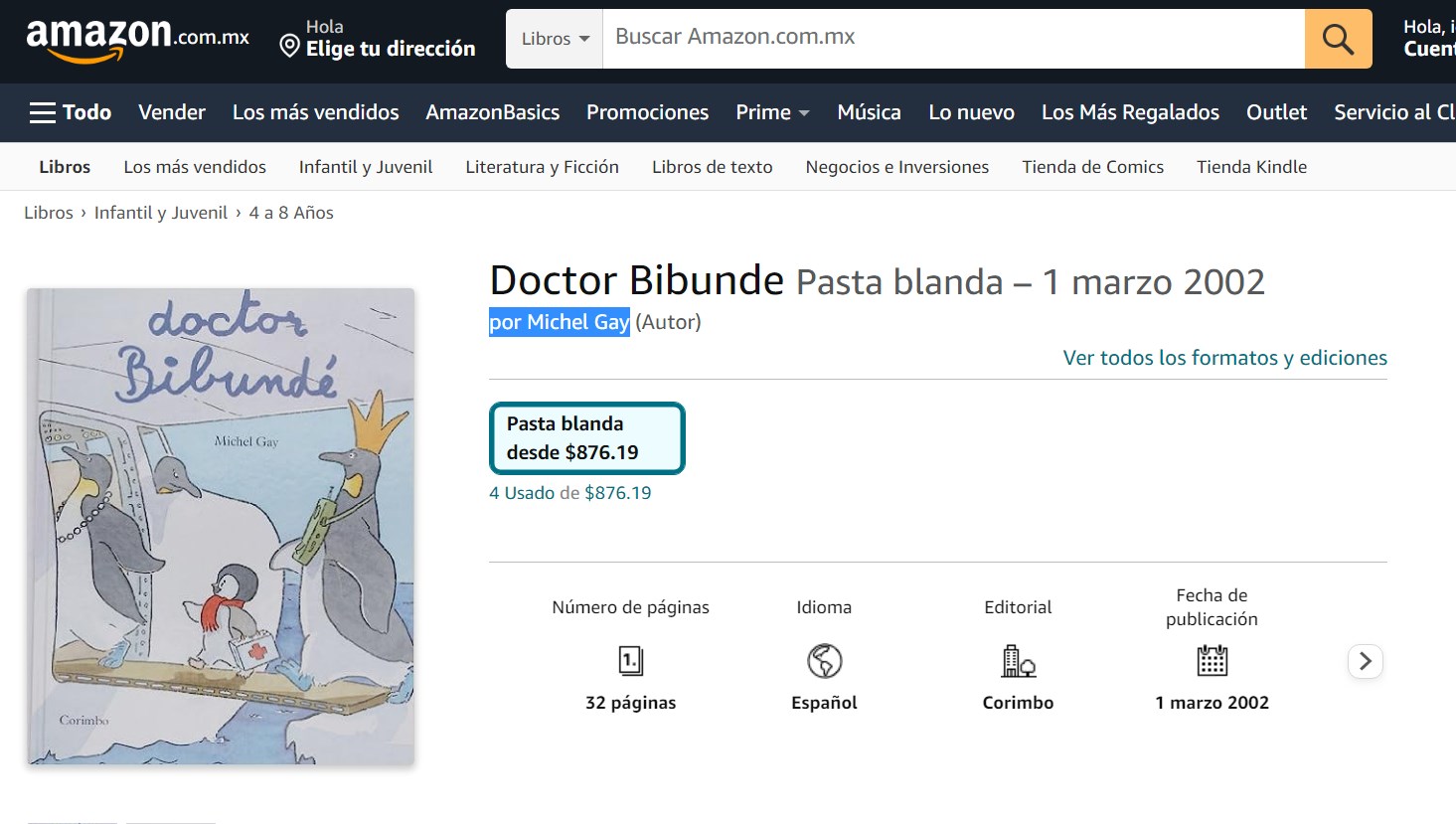 Libro: Doctor Bibunde por Michel Gay