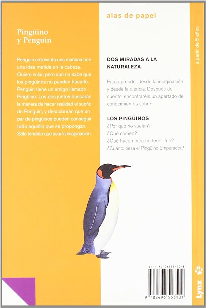 Libro: Pingüino y Penguin: Alas de papel por Daniel Nesquens