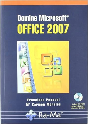 Libro: Domine Microsoft Office 2007 por María Carmen Morales Gómez