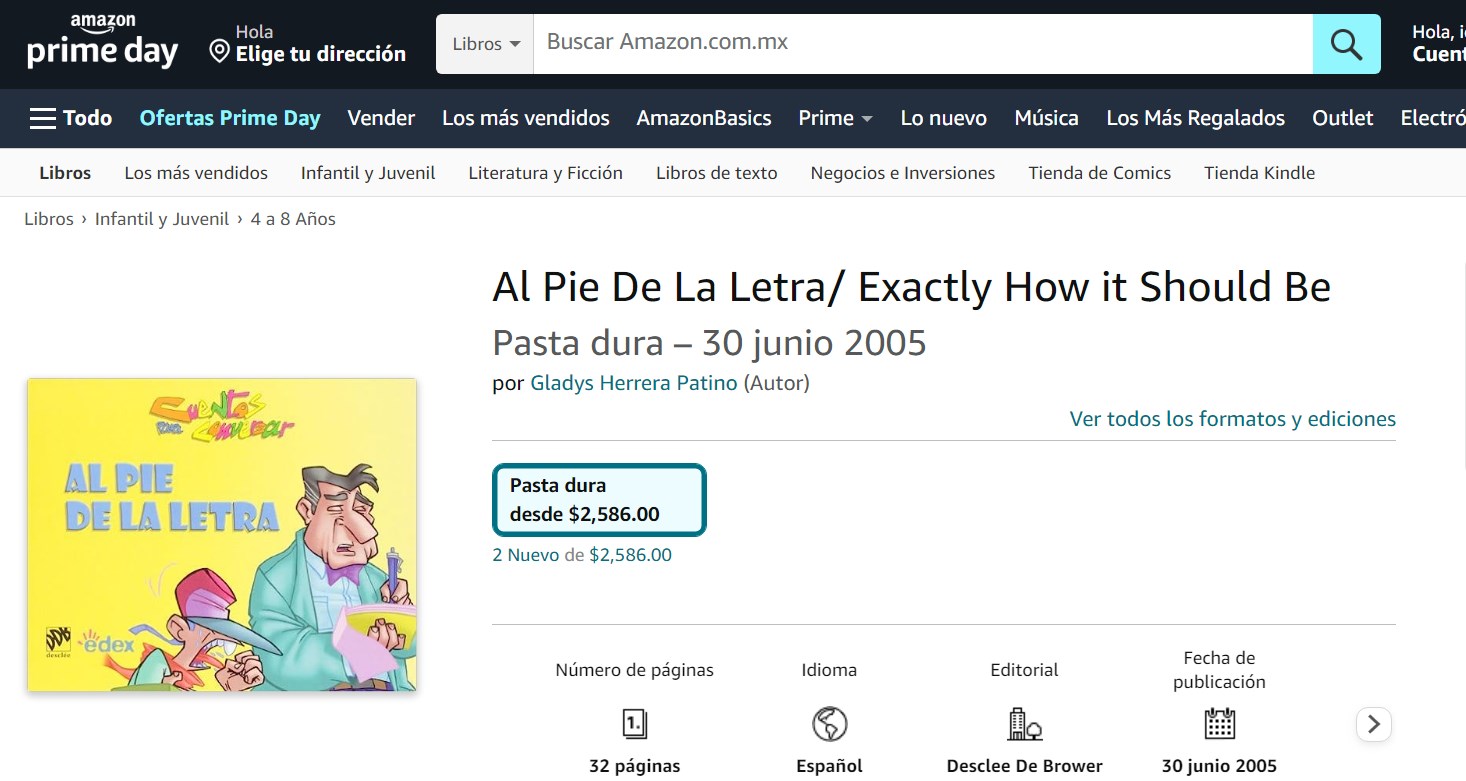 Libro: Al Pie De La Letra. Cuentos para Conversar por Gladys Herrera Patino