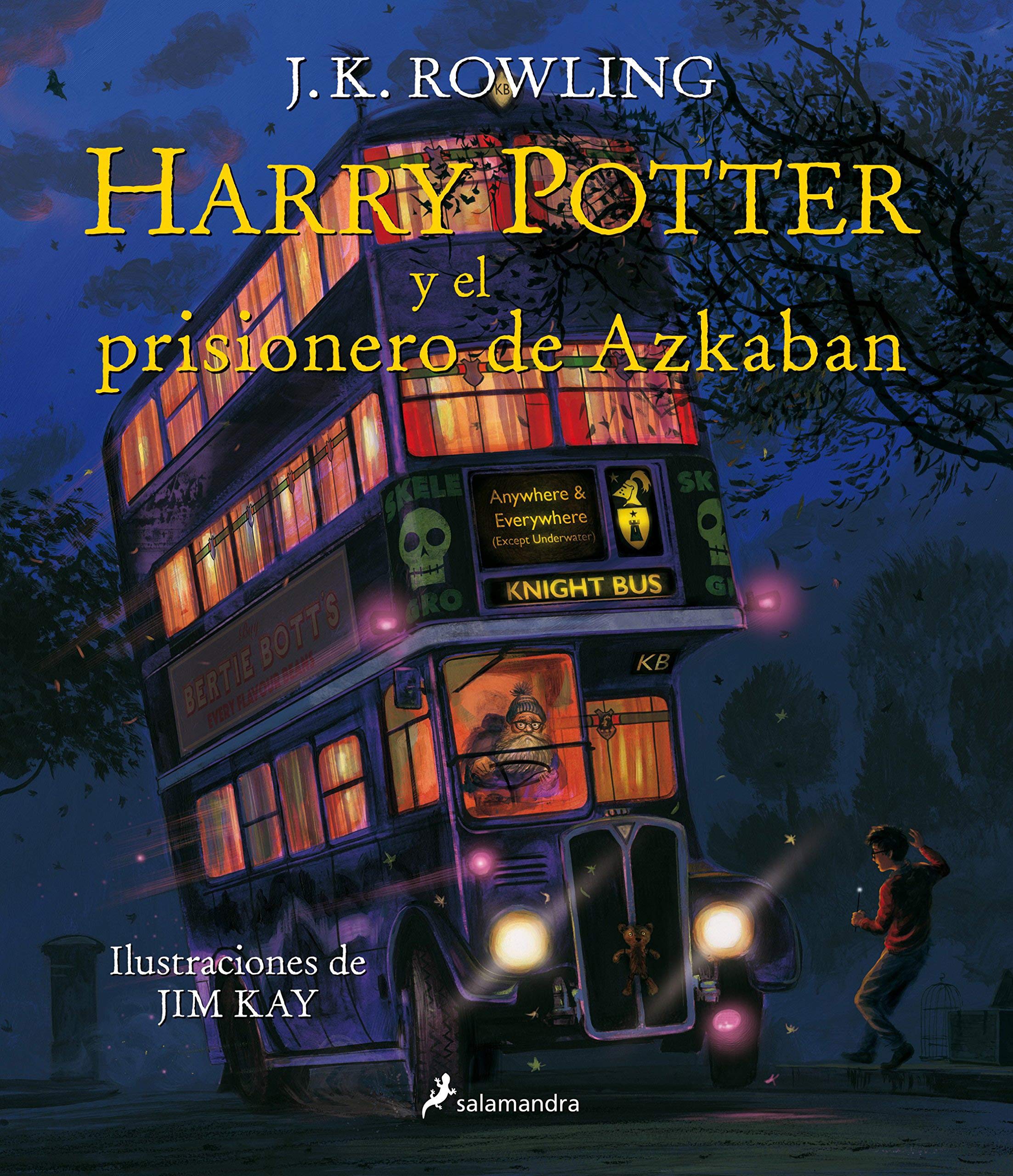 Libro: Harry Potter y el Prisionero de Azkaban (Edición Ilustrada) por J. K. Rowling y Jim Kay