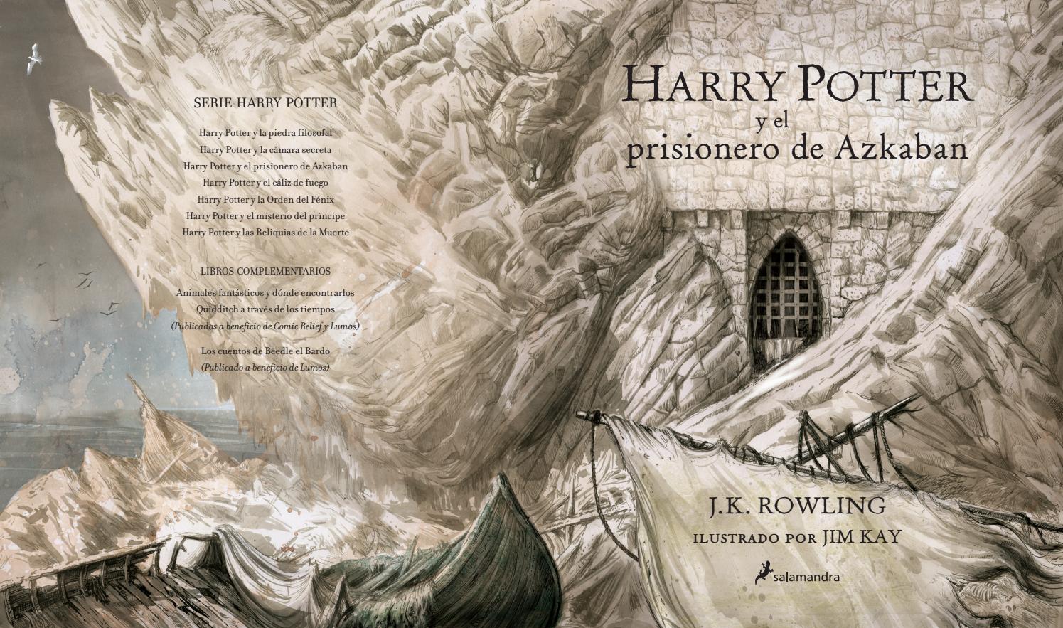 Libro: Harry Potter y el Prisionero de Azkaban (Edición Ilustrada) por J. K. Rowling y Jim Kay