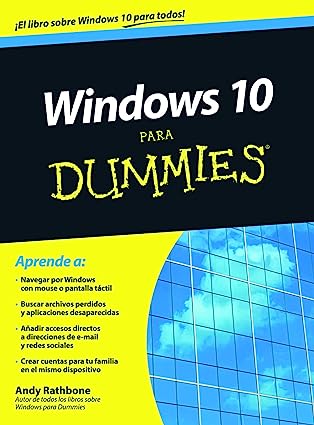 Libro: Windows 10 para Dummies por Andy Rathbone