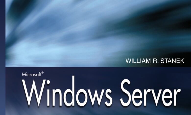 Libro: Windows Server 2008 por William R. Stanek