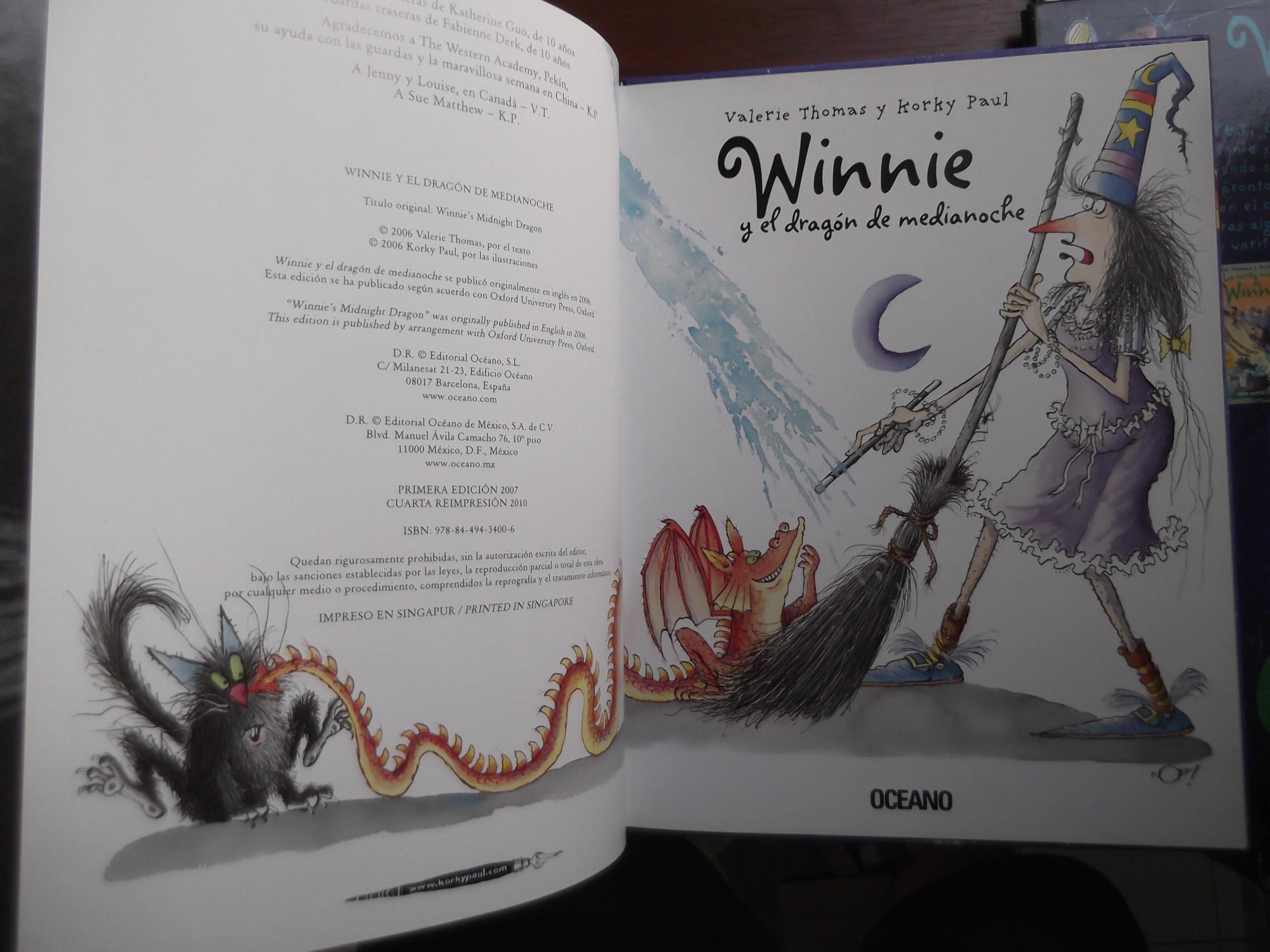 Libro: Winnie y Wilbur: El Dragón de Medianoche (Nueva Edición) por Korky Paul y Valerie Thomas
