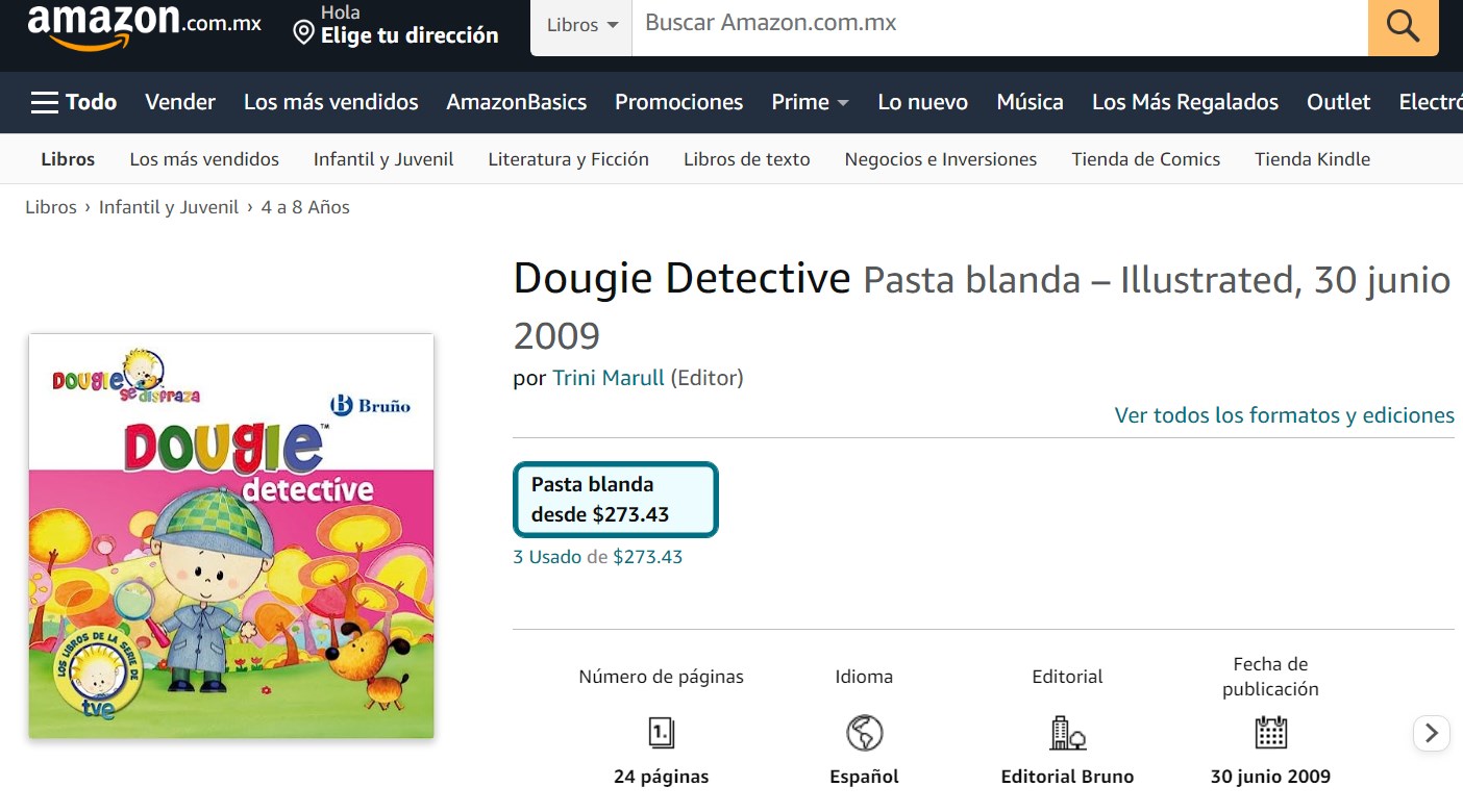 Libro: Dougie Detective por Trini Marull