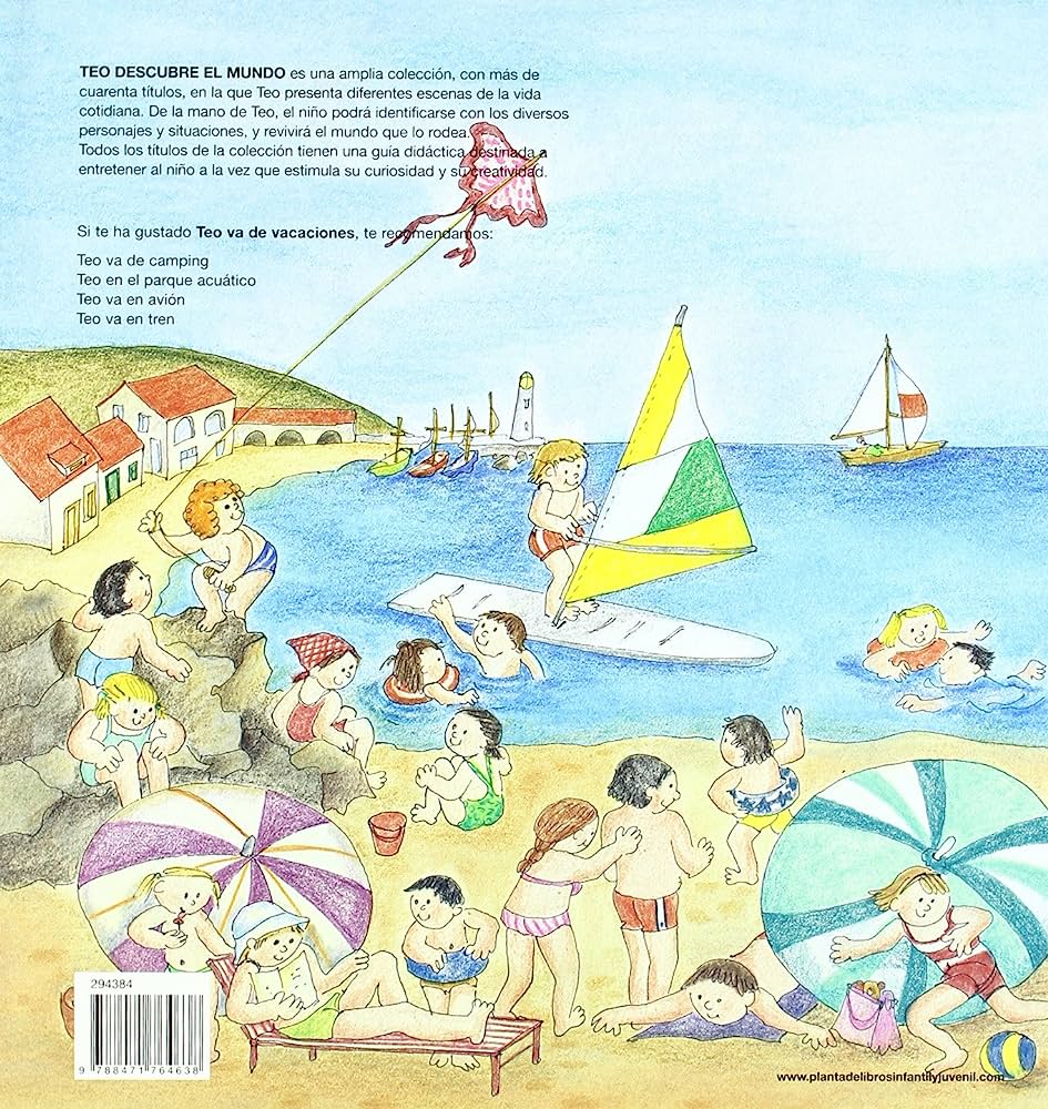 Libro: Teo Va De Vacaciones por Violeta Denou