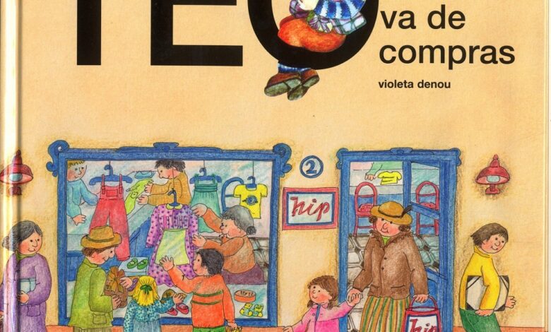 Libro: Teo Va De Compras por Violeta Denou