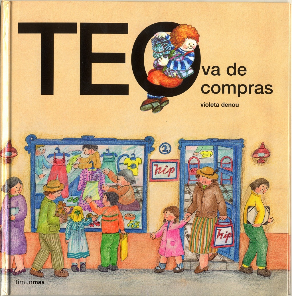 Libro: Teo Va De Compras por Violeta Denou