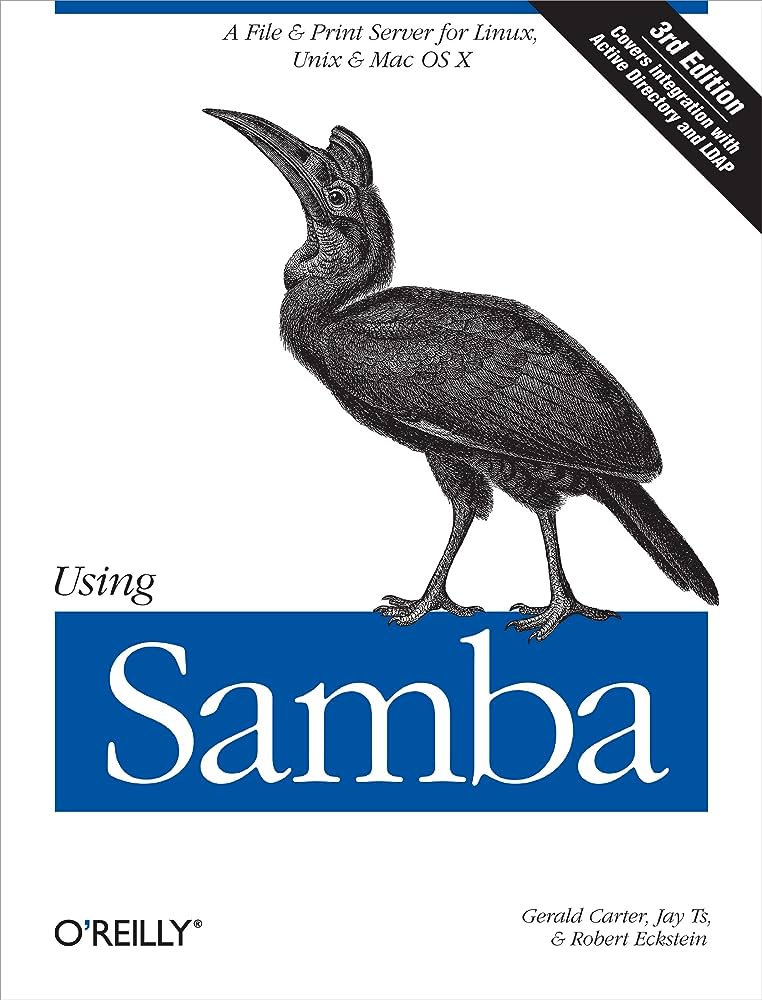 Libro: Usando Samba: un servidor de archivos e impresión para Linux, Unix y Mac por Gerald Carter