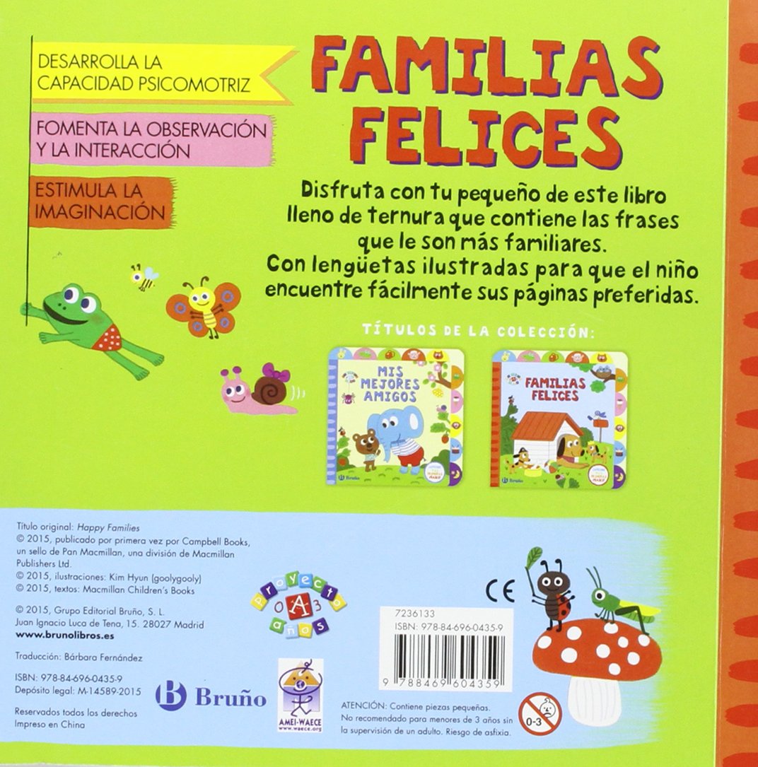 Libro: Familias Felices: Aprende tus primeras frases por VV.AA.