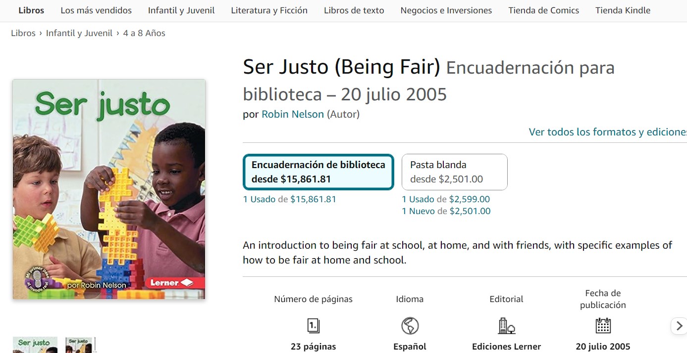 Libro: Ser Justo por Robin Nelson