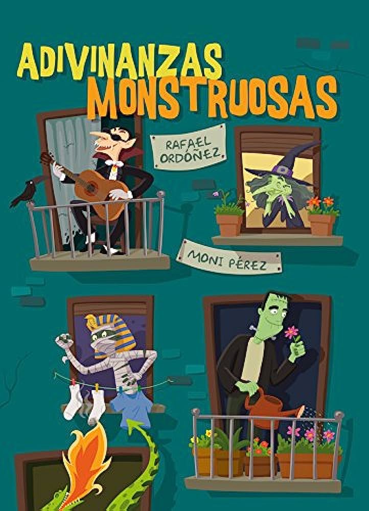 Libro: Adivinanzas monstruosas por Rafael Ordónez