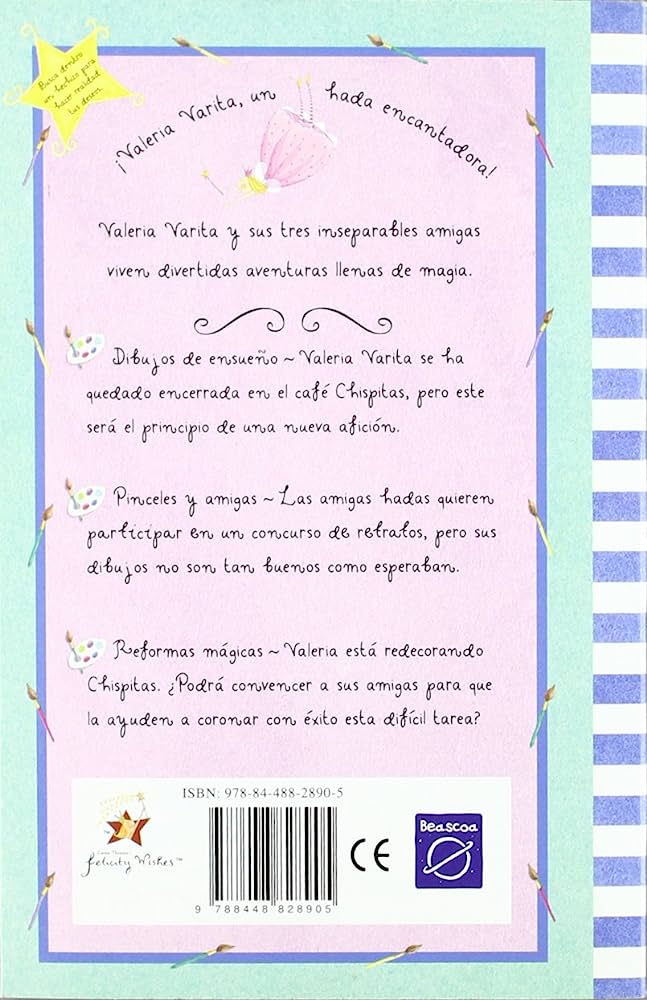Libro: Pinceles y amigas y otras aventuras. Valeria Varita