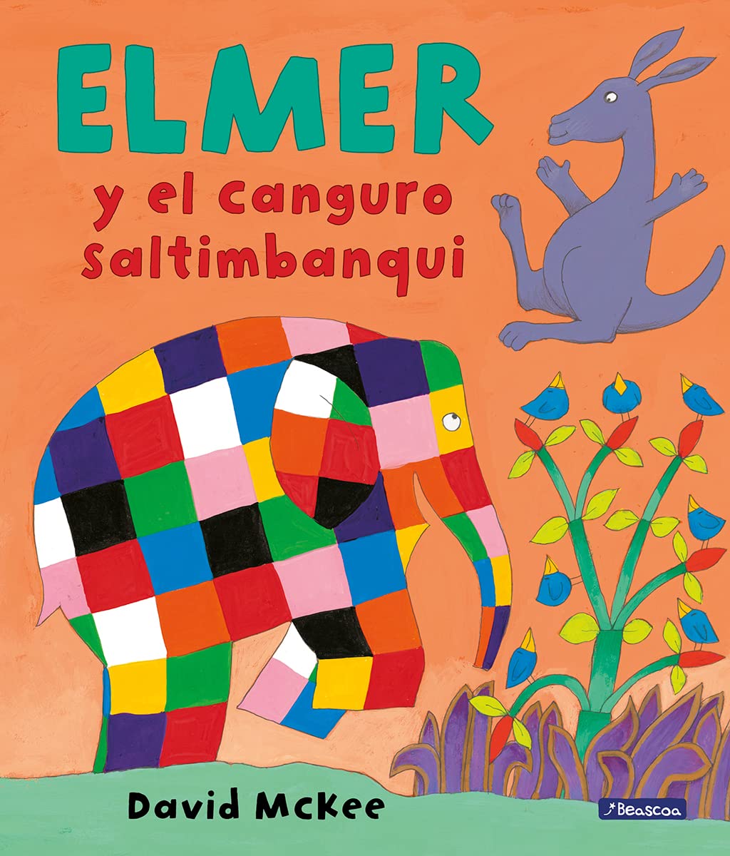 Libro: Elmer y el canguro Saltimbanqui por David McKee