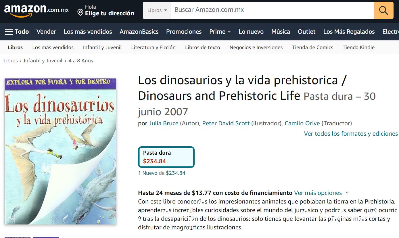 Libro: Los dinosaurios y la vida prehistórica: Explora por dentro y por fuera por Julia Bruce