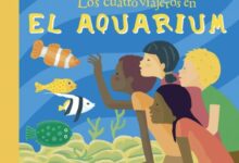 Libro: Los cuatro viajeros en el aquarium por Asha Miro