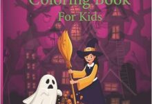 Libro: Halloween - Coloring book for kids por Jhony Monroy