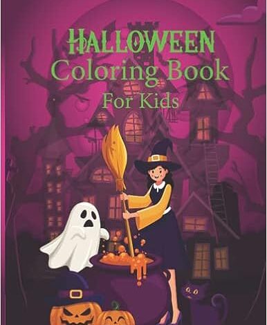 Libro: Halloween - Coloring book for kids por Jhony Monroy