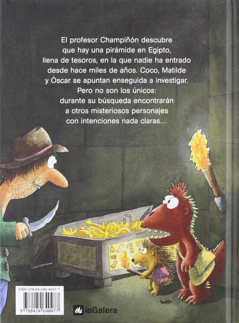 Libro: El pequeño dragón Coco y la momia por Ingo Siegner