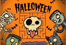 Libro: Laberintos de Halloween por Banunu Creations