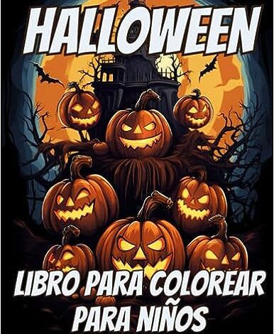 Libro: Halloween. Libro para colorear para niños por Kiddie Kolors