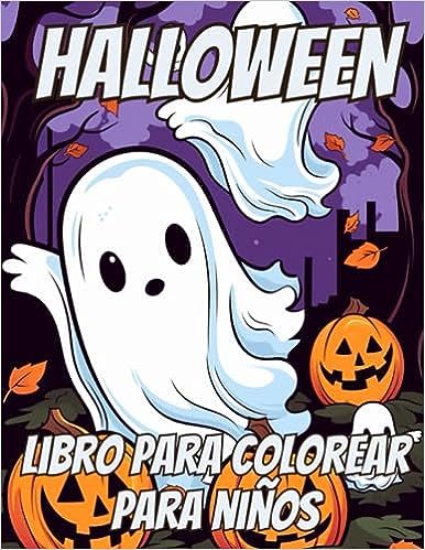 Libro: Halloween para colorear para niños por Kiddie Kolors