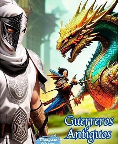 Libro: Guerreros antiguos - Libro para colorear para adultos por Oscarel