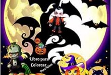 Libro: Halloween Pequeños Monstruos - Libro pra colorear para niños por Oscarel