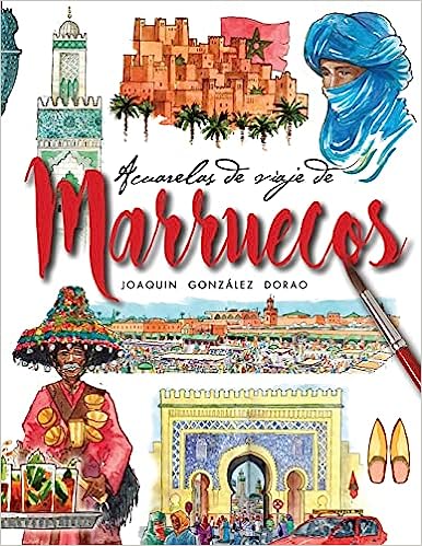 Libro Marruecos acuarelas de viaje