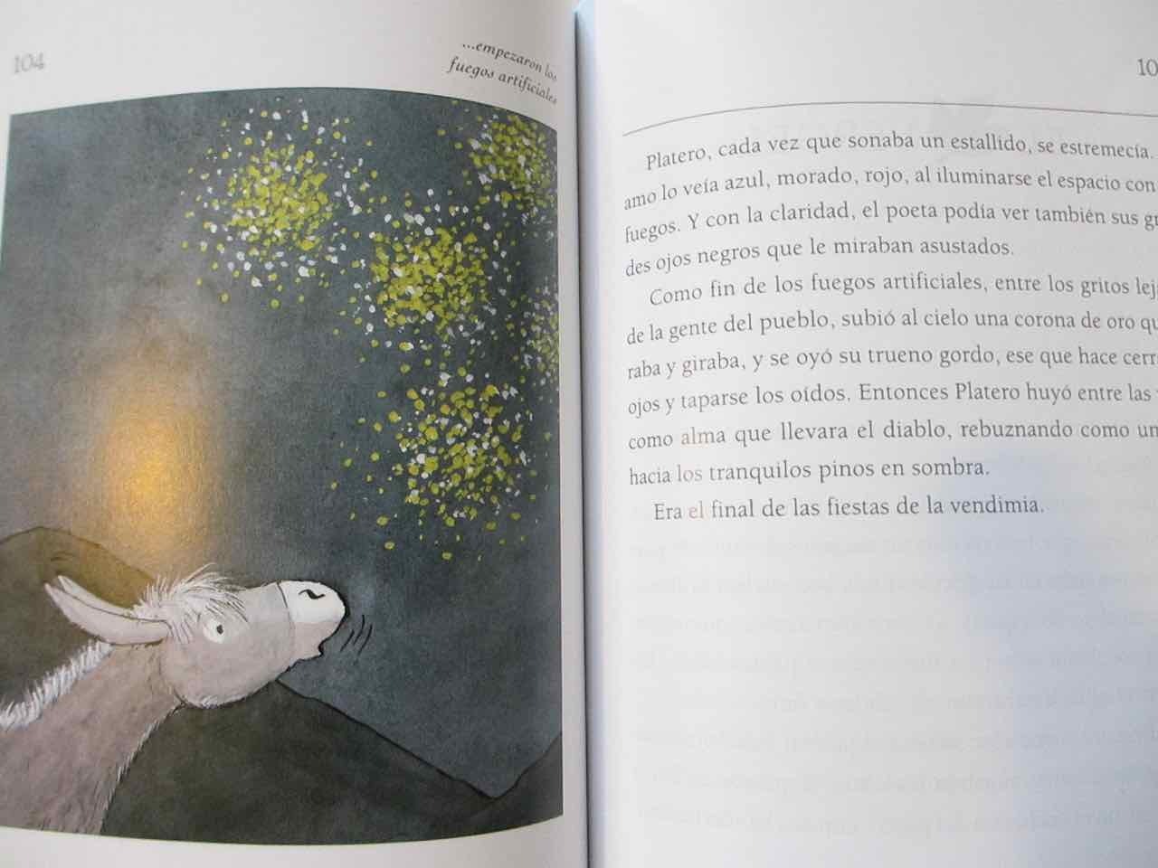 Libro: Platero y Yo contado a los niños por Juan Ramón Jiménez