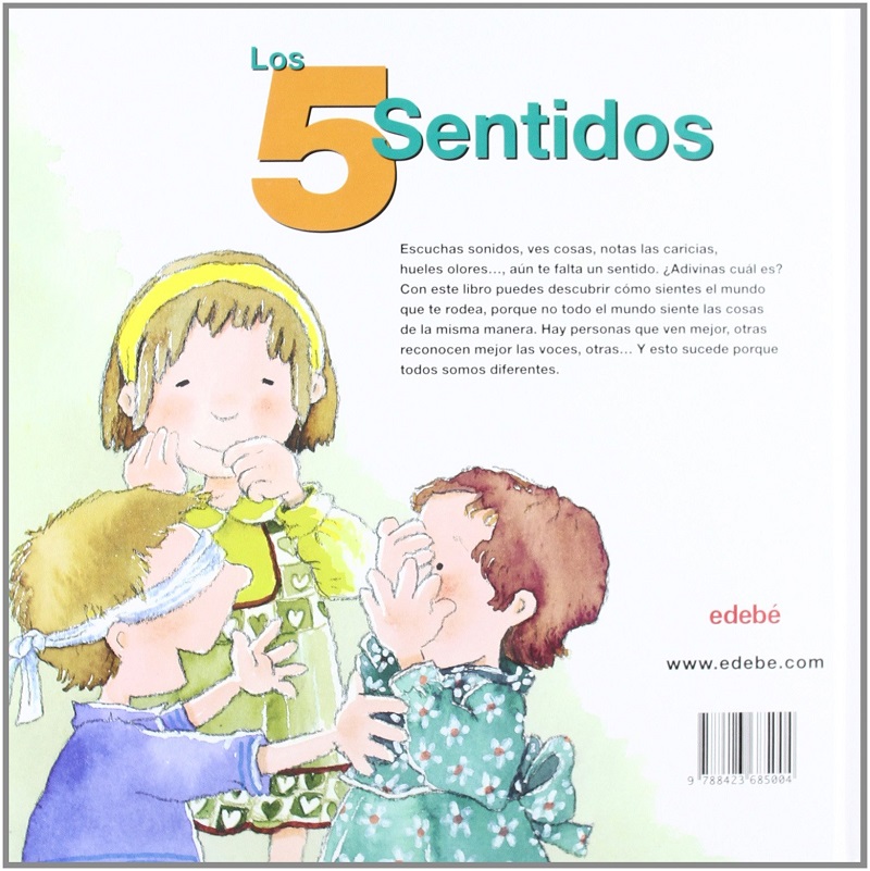 Libro: Los cinco sentidos por Núria Roca
