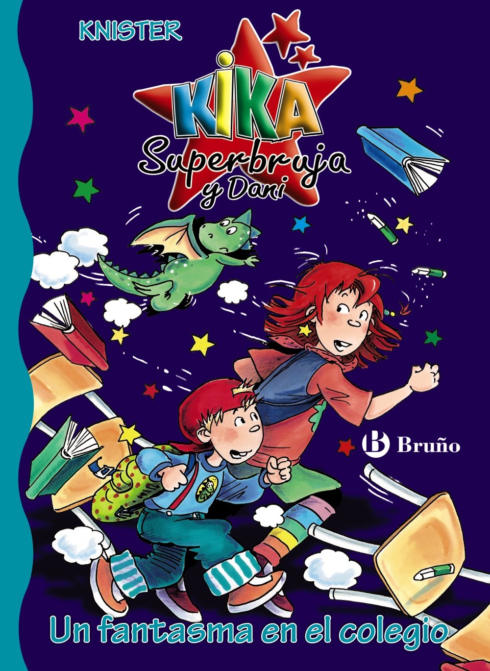 Libro: Kika superbruja y Dani: Un fantasma en el colegio por Knister