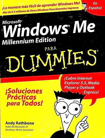 Libro: Windows ME Para Dummies/window Millenium For Dummies por Andy Rathbone