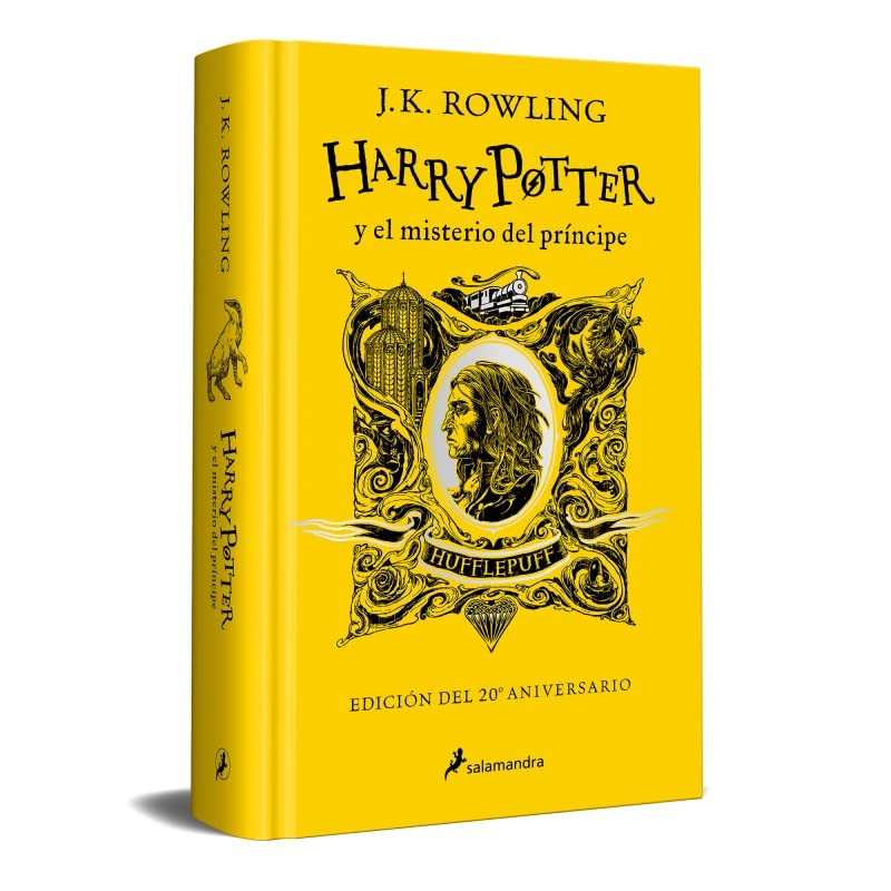 Libro: Harry Potter y el Misterio del Príncipe (Edición Hufflepluff del 20º Aniversario) por J. K. Rowling