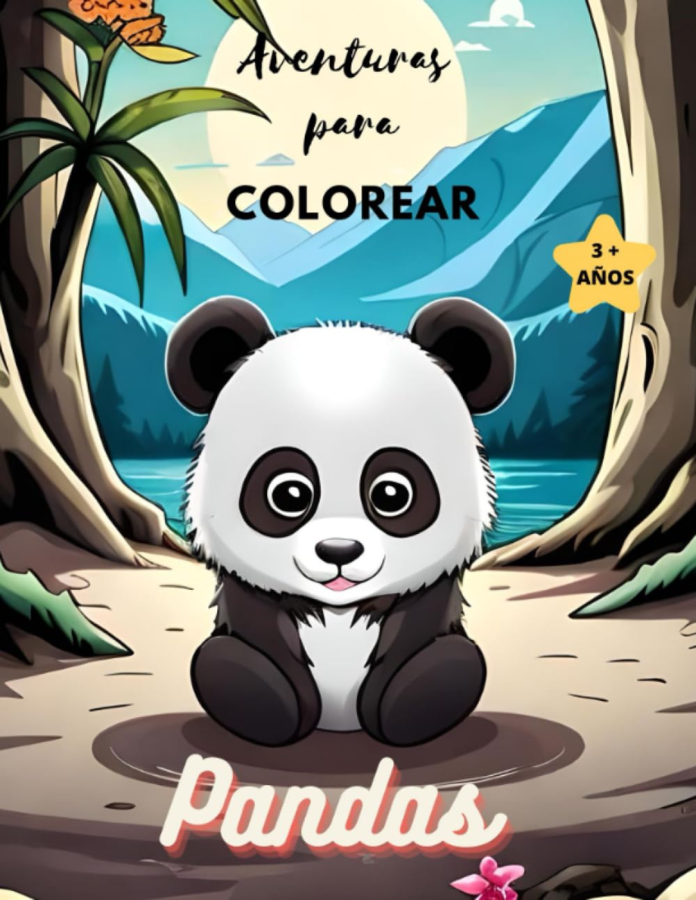 Libro: Aventuras para colorear con pandas por Pablo Colormagic