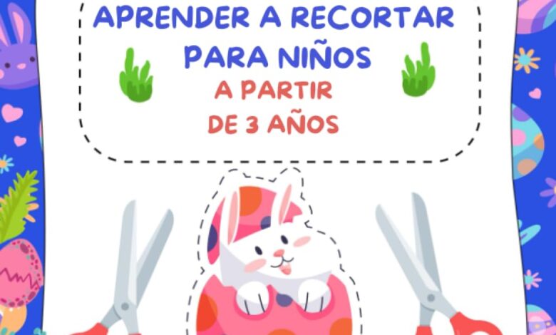 Libro: Aprender a recortar para niños a partir de 3 años por Fernando Colmenero