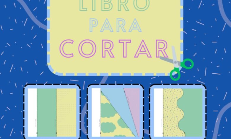 Libro: Aprendo usar tijeras – Libro para cortar por MJ Grueso